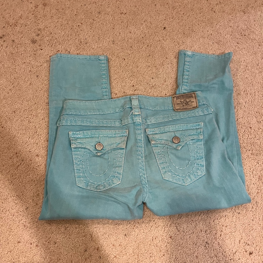True religion crop capris